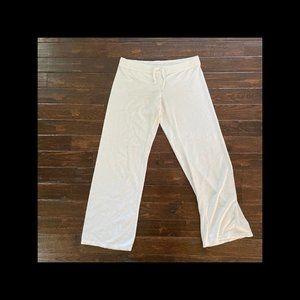 VINTAGE Juicy Couture CLASSIC White Terrycloth Track Pant – Y2K Style - RARE